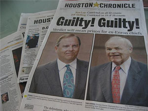 Enron Scandal Headline