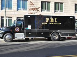 FBI Bomb Squad Truck