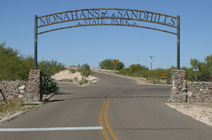 Monahans Sandhills State Park of West Texas
